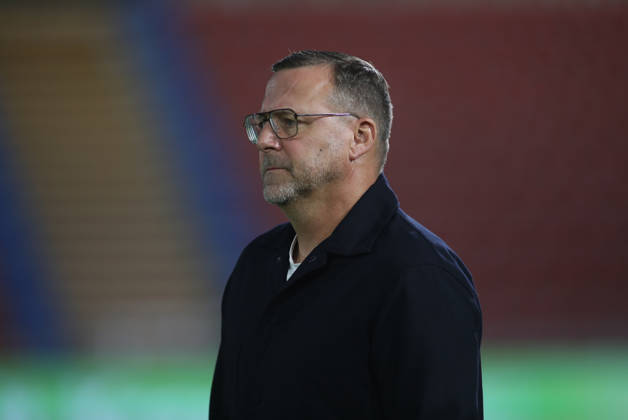 Soccer, Men s, Toto Cup, Quarterfinals, 2026–2027 Season, SpVgg Unterhaching vs. SSV Jahn Regensburg, Sportpark Unterhaching; Sascha Hildmann, coach of SSV Jahn Regensburg, head and upper body, side profile