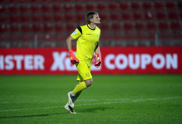 Soccer, Men s, Toto Cup, Quarterfinals, 2026–2027 Season, SpVgg Unterhaching vs. SSV Jahn Regensburg, Sportpark Unterhaching, Erion Avdija of SpVgg Unterhaching runs across the field