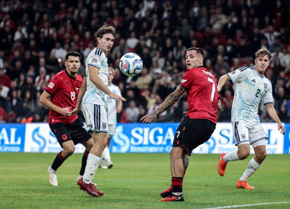Fußball, Nations League, Albanien - San Marino
