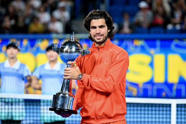 Tennis, ATP-Turnier in Tokio, Carlos Alcaraz - Jiri Lehecka