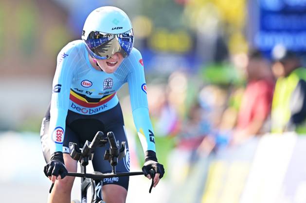 Radsport, UEC Straßen-EM in Ljubljana, Juniorinnen, Einzelzeitfahren