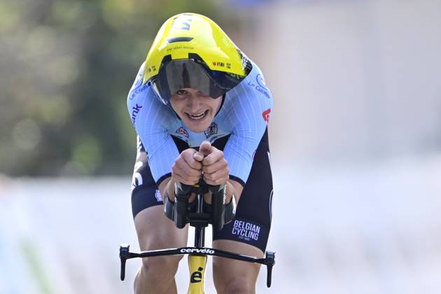 Radsport, UEC Straßen-EM in Ljubljana, Männer, U23, Einzelzeitfahren
