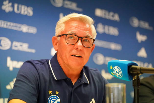 Fußball, Schweiz, Grasshopper Club Zürich, Präsentation Olaf Janßen, Pressekonferenz