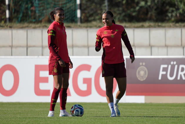 October 7, 2026, xgrfx, DFB Soccer Media Events, German Women s National Team Training: Cora Zicai, Lisa Baum, German Women s National Team, Eppelheim