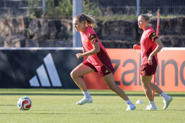 October 7, 2026, xgrfx, DFB Soccer Media Events, German Women s National Team Training, photo by Marie Müller, German Women s National Team, Eppelheim