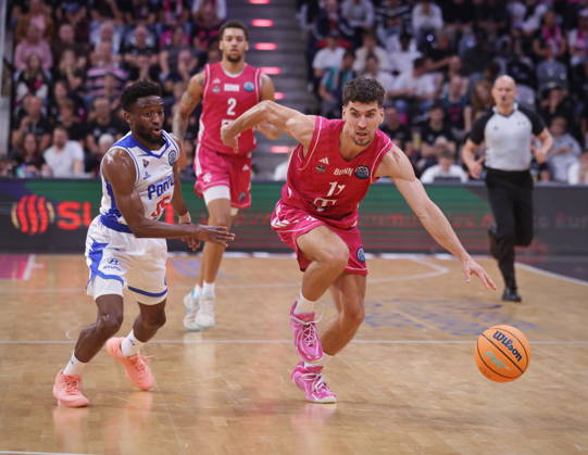 Aleksa Kovacevic, Telekom Baskets Bonn vs. FC Porto, Basketball Champions League (BCL), Photo by Jörn Wolter