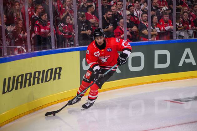 COLOGNE, GERMANY - 7 OCTOBER, 2026: - The Champions Hockey League match Koelner Haie vs. Herning Blue Fox at LANXESS arena. Copyright: xVitaliixKliuievx