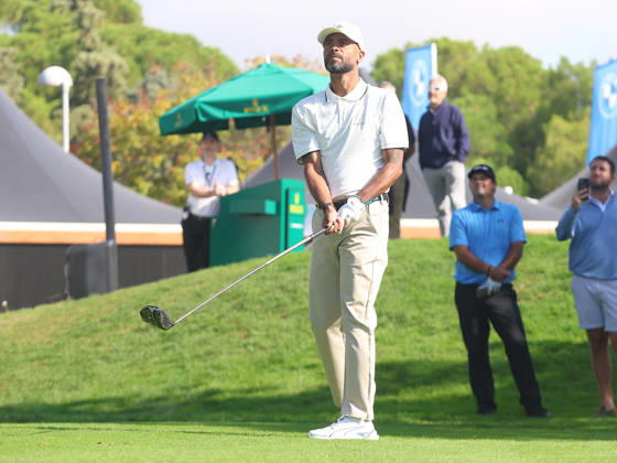 ESP Mutua Madrid Open Ashley Cole, former Chelsea FC player, during his participation in the Spanish Open Pro-Am, held at the Villa de Madrid Country Club on October 7, 2026, in Madrid, Spain Madrid Spain Copyright: xALBERTOxSIMONx AgenciaxLOFx