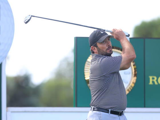 ESP Mutua Madrid Open Francesco Molinari during his participation in the Spanish Open Pro-Am, held at the Villa de Madrid Country Club on October 7, 2026, in Madrid, Spain Madrid Spain Copyright: xALBERTOxSIMONx AgenciaxLOFx