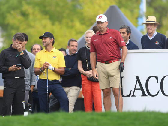 ESP Mutua Madrid Open Tennis Tournament: Sergio Garcia, during his participation in the Spanish Open Pro-Am, held at the Villa de Madrid Country Club on October 7, 2026, in Madrid, Spain Madrid Spain Copyright: xALBERTOxSIMONx AgenciaxLOFx
