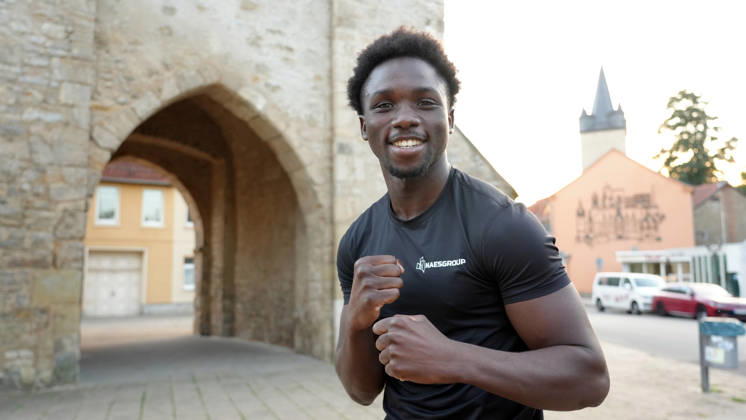 July 10, 2026, Aschersleben, Johannisturm, Boxing, Bakari Diallo, France