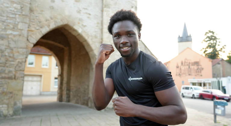 July 10, 2026, Aschersleben, Johannisturm, Boxing, Bakari Diallo, France