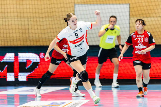 October 7, 2026, GER, Handball, Women, 2026–2027 Season, Alsco 1st Division, Matchday 5, Thüringer HC vs. HSG Blomberg Lippe, Nieke Kuehne, HSG Blomberg Lippe 99947 Bad Langensalza, Salza, Mehrz Sports Hall, Thuringia, Germany