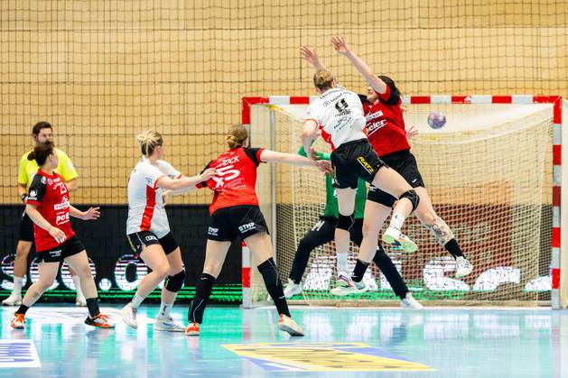 October 7, 2026, GER, Handball, Women, 2026–2027 Season, Alsco 1st Division, Matchday 5, Thüringer HC vs. HSG Blomberg Lippe, Nieke Kuehne, HSG Blomberg Lippe 99947 Bad Langensalza, Salza, Halle, Mehrz Sports Hall, Thuringia, Germany