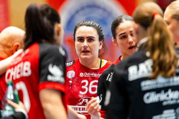 October 7, 2026, GER, Handball, Women, 2026–2027 Season, Alsco 1 Bl, Matchday 5, Thüringer HC vs. HSG Blomberg Lippe, Marcela Arounian, Thüringer HC, 36 99947 Bad Langensalza, Salza, Halle, Mehrz Sports Hall, Thuringia, Germany