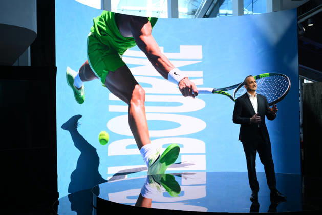 Tennis, Australian Open, Pressetermin in Melbourne