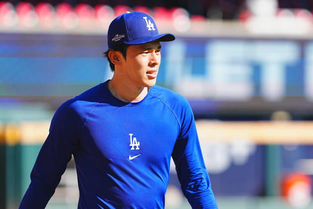 Roki Sasaki,(Dodgers) Substitute pitcher Roki Sasaki Oct.7,2026 - Baseball : MLB, Baseball Herren, USA National League Division Series Atlanta Braves vs. Los Angeles Dodgers Venue: Truist Park (Cumberland, Georgia, USA)  aflo_354249821 YujixArakawax