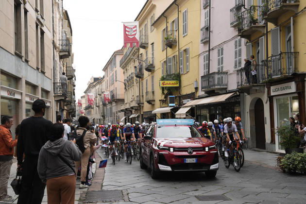 Start the race during the 110th edition of the Gran Piemonte 2026 a 185 km one day race from Asti to Bra on October 08, 2026, Italy.  Copyright: xFabioxFerrari LaPressex
