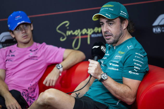 Formel 1, GP Singapur, Pressekonferenz