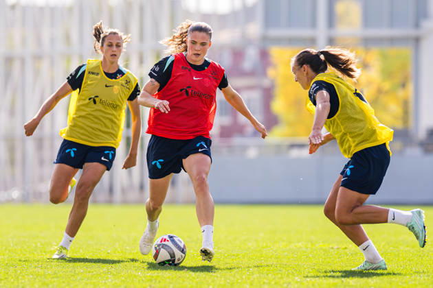 Fußball, Frauen, Nationalteam Norwegen, Training