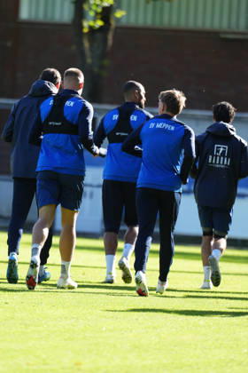 German Soccer, Training Session, 3rd Division, 2026–2027 Season, NVB Campus B, Hänsch Arena Field, SV Meppen, Thursday, October 8, 2026, Morning Practice Copyright: xLennxLübbersx