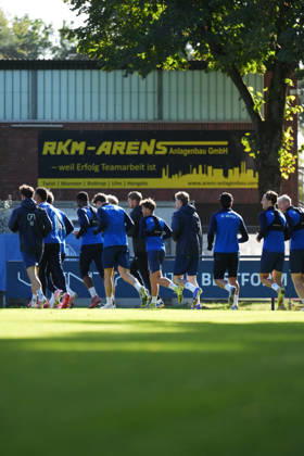 German Soccer, Training Session, 3rd Division, 2026–2027 Season, NVB Campus B, Hänsch Arena Field, SV Meppen, Thursday, October 8, 2026, Morning Practice Copyright: xLennxLübbersx