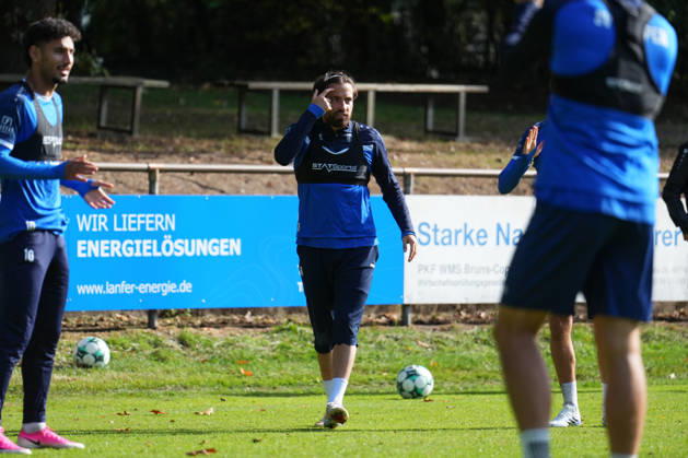 German Soccer, Training Session, 3rd Division, 2026–2027 Season, NVB Campus B, Hänsch Arena Field, SV Meppen, Thursday, October 8, 2026, Morning Training Session with Ersin Zehir, SV Meppen, 6 Copyright: xLennxLübbersx