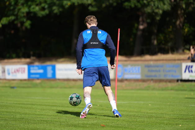 German Soccer, Training Session, 3rd Division, 2026–2027 Season, NVB Campus B, Hänsch Arena Field, SV Meppen, Thursday, October 8, 2026, Morning Training Session with Tony Rölke (Guest Player), SV Meppen Copyright: xLennxLübbersx
