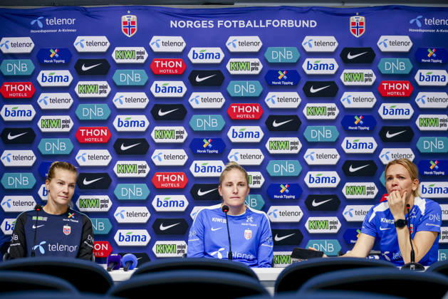Fußball, Frauen, Nationalteam Norwegen, Pressekonferenz