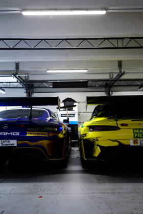 DTM, 15. + 16. Rennen Hockenheim 2026 80 Mercedes-AMG GT3 EVO, Winward Racing: Maro Engel, 48 Mercedes-AMG GT3 EVO, Winward Racing: Jules Gounon - picture by Gruppe C Photography Sachsenring Hockenheimring Baden-Württemberg Germany Copyright: xGruppexCxPhotographyx
