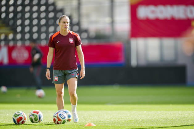 08.10.2026 LEUVEN , PILKA NOZNA KOBIET ( WOMEN S FOOTBALL) TRENING OFICJALNY PRZED POLFINALEM BARAZY MISTRZOSTW SWIATA 2027 TRENING NZ. EWA PAJOR FOTO RADOSLAW JOZWIAK CYFRASPORT NEWSPIX.PL --- Newspix.pl  RA2_6224