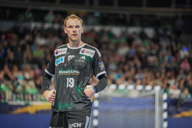 Pictured: Mathias Gidsel, Füchse Berlin, August 10, 2026, Füchse Berlin vs. FC Porto, EHF Handball Champions League, 2026–27 season, Max Schmeling Halle Copyright: HMBxMedia xPascalxSpanehl