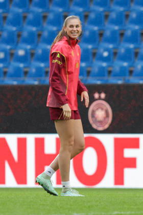 October 8, 2026, xgrfx, DFB Soccer Media Events, German Women s National Team Press Conference and Final Training Session featuring Jule Brand, German Women s National Team, Karlsruhe