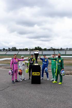 DTM, 15. + 16. Rennen Hockenheim 2026 14 Ferrari 296 GT3 EVO, EMIL FREY RACING: Matteo Cairoli, 22 Mercedes-AMG GT3 EVO, Landgraf Motorsport: Lucas Auer, 91 Porsche 911 GT3 R (992), Manthey: Thomas Preining, 80 Mercedes-AMG GT3 EVO, Winward Racing: Maro Engel, 11 BMW M4 GT3 Evo, Schubert Motorsport: Marco Wittmann, 7 Aston Martin Vantage AMR GT3 EVO, Comtoyou Racing: Nicki Thiim - picture by Gruppe C Photography Sachsenring Hockenheimring Baden-Württemberg Germany Copyright: xGruppexCxPhotographyx