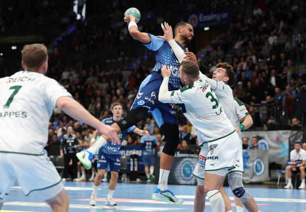 Handball, HBL, TVB 1898 Stuttgart - HSG Wetzlar