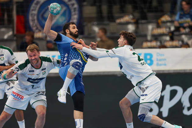 Mohamed Darmoul, TVB Stuttgart, 70 GER, TVB Stuttgart vs. HSG Wetzlar, Handball, Opel Handball Bundesliga, Matchday 8, 2026–2027 Season, October 8, 2026 GER, TVB Stuttgart vs. HSG Wetzlar, Handball, Opel Handball Bundesliga, Matchday 8, 2026–2027 season, October 8, 2026 Stuttgart Copyright: xEibner-Pressefoto SoerenxHerwegx EP_SHG