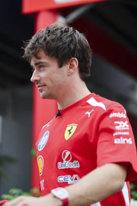 October 8, 2026, Singapore, Kaohsiung City, Singapore: CHARLES LECLERC of Scuderia Ferrari walks towards the team garage in the paddock ahead of the 2026 Formula 1 Singapore Grand Prix at Marina Bay Street Circuit in Singapore. Singapore Singapore - ZUMAh201 20261008_zsp_h201_003 Copyright: xYichinxHoux