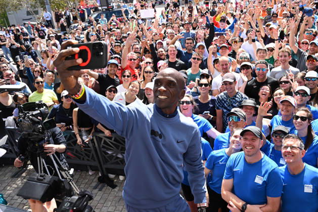 Leichtathletik, Eliud Kipchoge Fan Event zum Melbourne Marathon