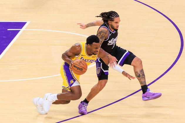 Basketball, NBA, Preseason, Los Angeles Lakers - Sacramento Kings