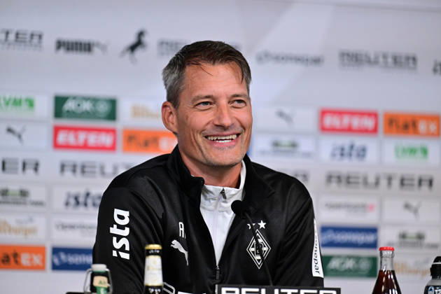 Football, Bundesliga 1, Borussia Mönchengladbach, press conference