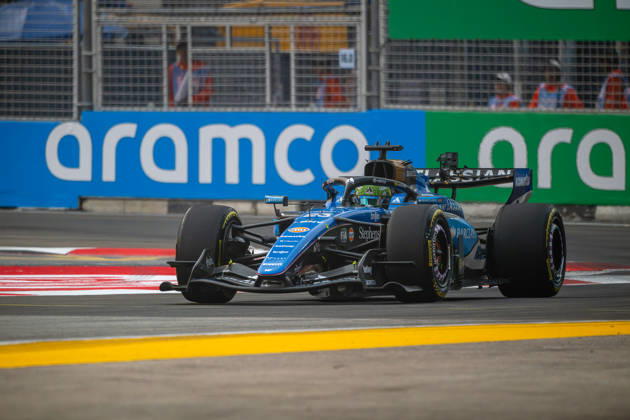 RECORD DATE NOT STATED 9th October 2026; Marina Bay, Singapore; Formula 1, Singapore Grand Prix, Free Practice and Sprint Qualifying Day; Alexander Albon (23) of Thailand and Atlassian Williams F1 Team DavidxAsh