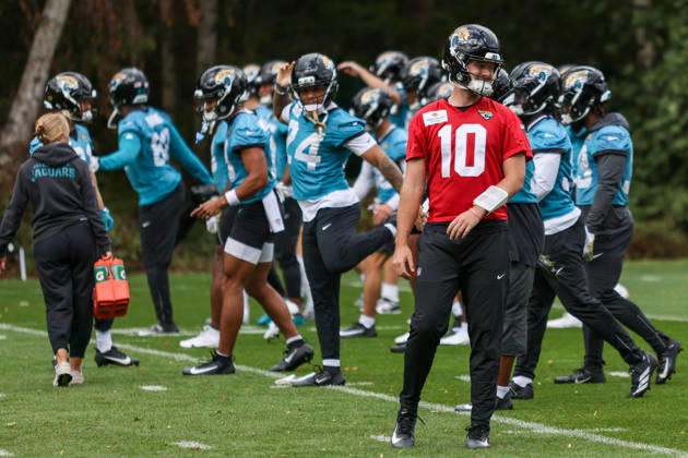 NFL, London Games, Jacksonville Jaguars, Training