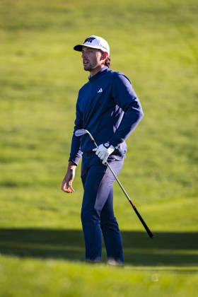 Open de Espana presented by Madrid - Day Two MADRID, SPAIN - OCTOBER 9: Marco Penge of England is seen on day two of the Open de Espana presented by Madrid at Club de Campo Villa de Madrid on October 9, 2026 in Madrid, Spain. Madrid Club de Campo Villa de Madrid Madrid Spain Copyright: xAlbertoxGardinx AGardin_20261009_Golf_Esp_Mad_1127