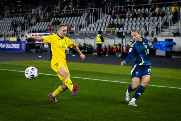Fußball, Frauen, WM Quali, Litauen - Schweden