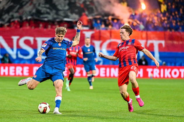 Football, 2nd Bundesliga, 1. FC Heidenheim v 1. FC Kaiserslautern