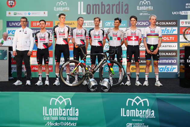 Radsport, Lombardei-Rundfahrt, Teampräsentation