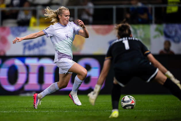 October 9, 2010: Julie Blakstad of Norway during the FIFA Women’s World Cup Qualifier soccer match between Romania and Norway on October 9, 2026 in Bucharest. Photo by Marius Simensen, BILDBYRAN COP 238 bbeng women s FIFA World Cup qualifiers soccer football international match Norway Romania  Copyright: MARIUSxSIMENSEN BB261009BB593