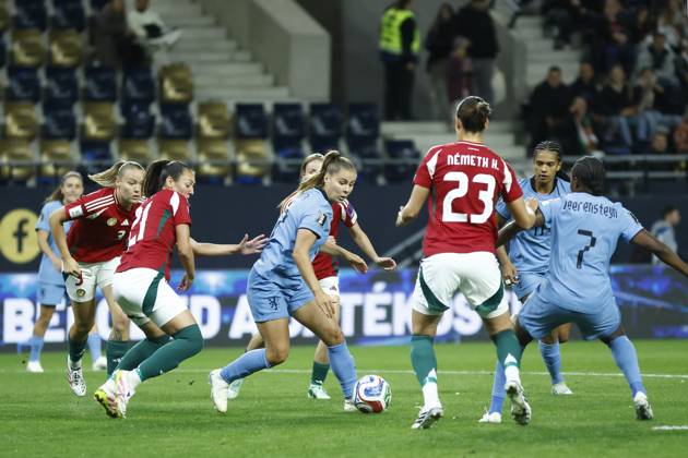 Fußball, Frauen, WM Quali, Ungarn - Niederlande