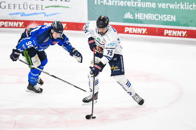 Ice hockey, DEL, Straubing Tigers v Iserlohn Roosters
