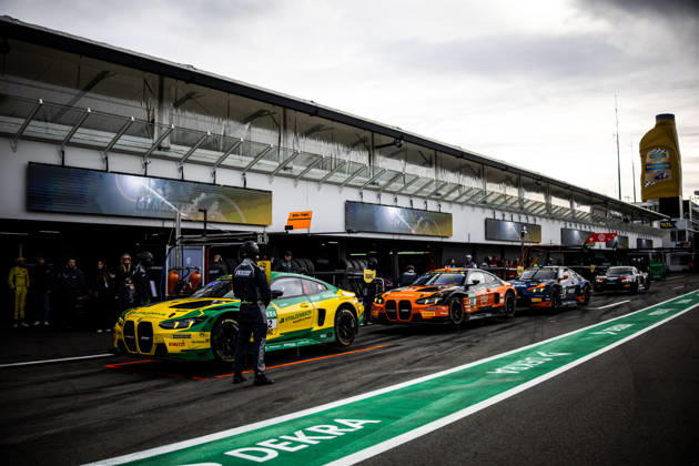 ADAC GT Masters, 11. + 12. Rennen Hockenheim 2026 12 BMW M4 GT3 Evo, FK Performance Motorsport: Victor Nielsen, Luca Link - picture by Gruppe C Photography Salzburg Salzburgring Bayern Germany Copyright: xGruppexCxPhotographyx